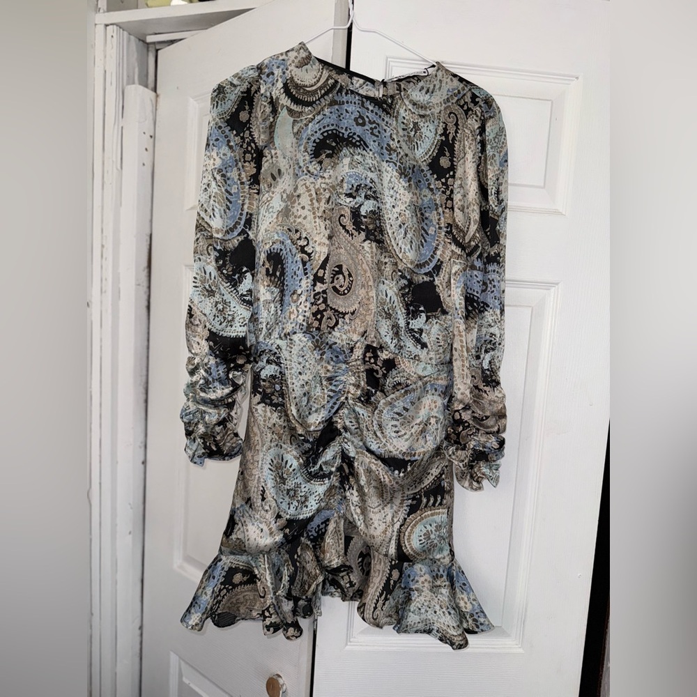 Zara Paisley dress